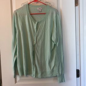 Mint Green Cardigan